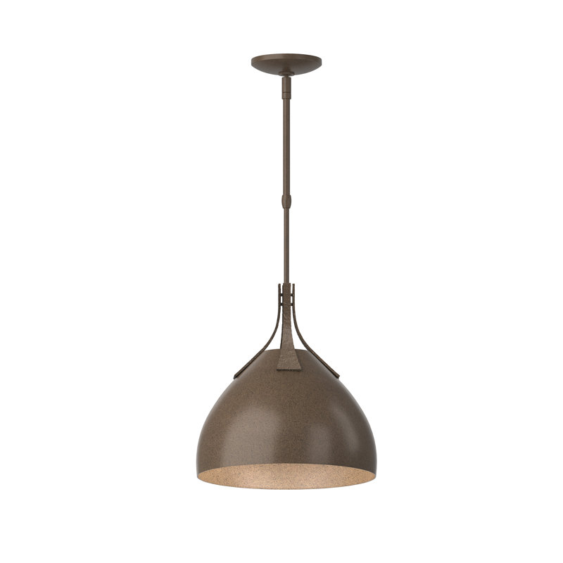 Summit 1 - Light Single Dome Pendant, Bronze, Bronze