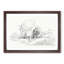 Sketch of Two Goats by Jean Bernard - Picture Frame Drawing Print-55619153-55619157