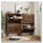 23.6-inch walnut shoe cabinet-983953490