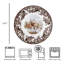 Spode Woodland Am.Wildlife Dinner Plate 10.5" Elk