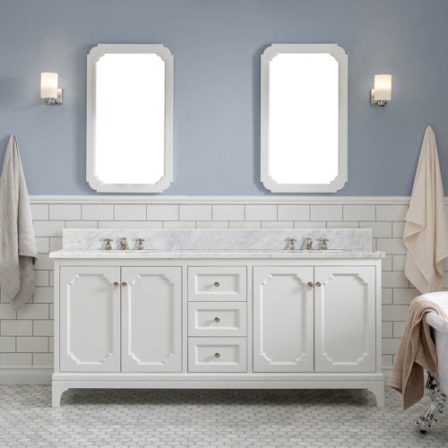 Willa Arlo Interiors Bernardo 72 #39 #39 Free Standing Double Bathroom Vanity Willa Arlo Interiors Bernardo 72 #39 #39 Free Standing Double Bathroom Vanity