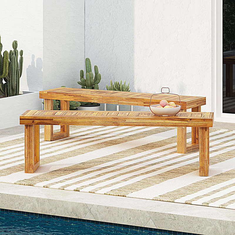 Ensemble de 2, banc portable, durable pour le camping, les pique-niques ou le patio