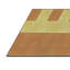 Tapis brun/jaune à motifs-735769564