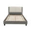Lit CAL-KING en blanc et gris-82154691