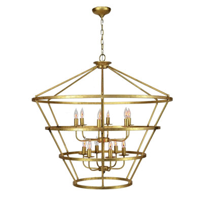 Massive 12 - Light Chandelier