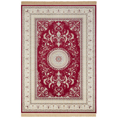 Antik Negar Machine Woven Cotton Indoor Rug