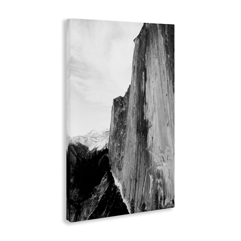 Grande falaise naturelle sur toile Yosemite, design par Gemma Bardot, H 24 po x l 16 po