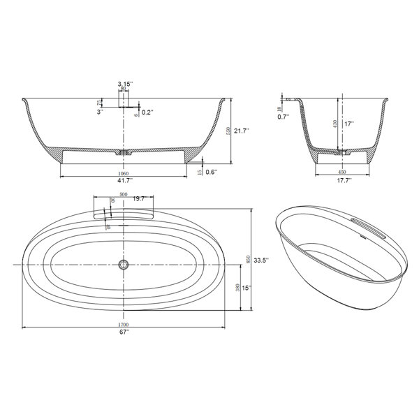 Dimensions du produit