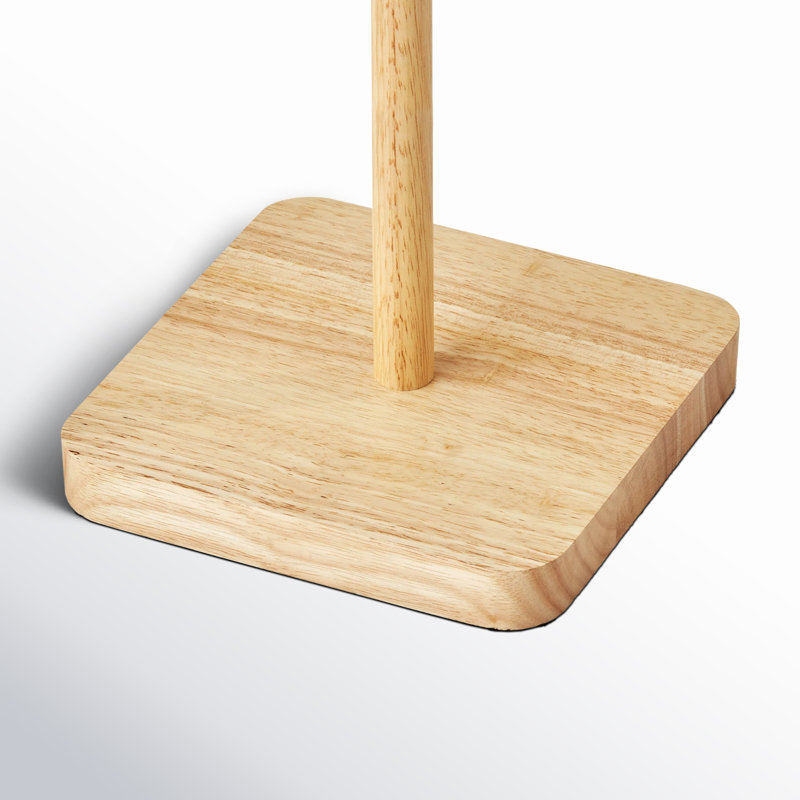 Lampe de table 21 po Phipps, Blanc, Naturel