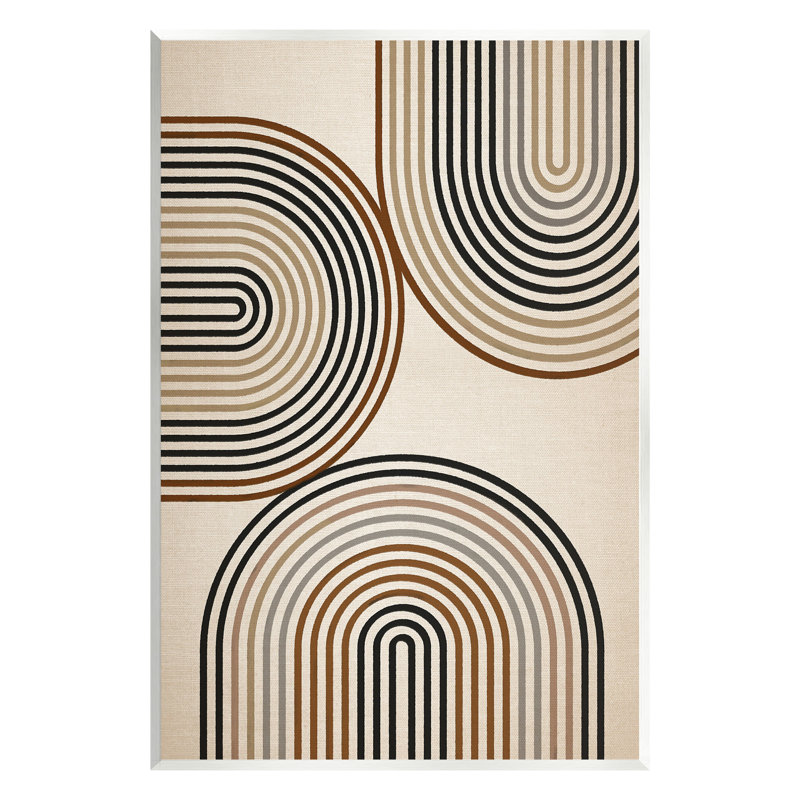 «Natural Boho Arches», art mural sur bois par Amber Sterling, H 15 po x l 10 po
