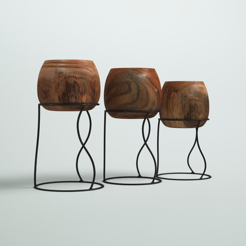 Devito Wood Table Vase