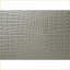 Table de chevet 2 tiroirs Modern Glam Champagne avec motif crocodile en relief