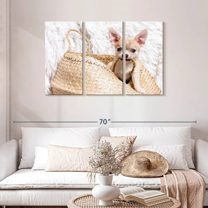 Brampt Rowdy Chihuahua, 28" H x 45" W