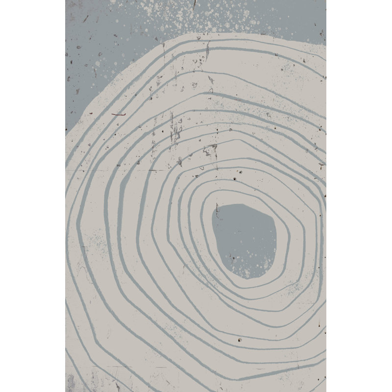 " Lithic Loop I ", 48" H x 32" W x 1" D