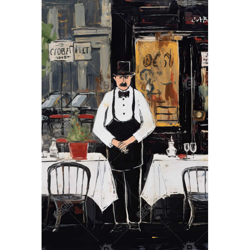 «The Cabaret» sur toile