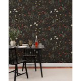 Alpine Garden Multi Wallpaper | Peel and stick / P&S Roll - 27" x 18'