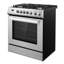 Cosmo 30 po Nebula Collection Cuisinière à gaz, 5 brûleurs, four à convection rapide, grilles en fonte en acier inoxydable