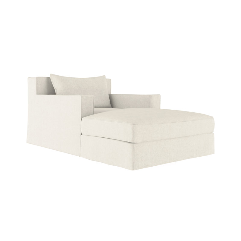 Mulberry Chaise Lounge, Vintage Leather Oyster, Natural