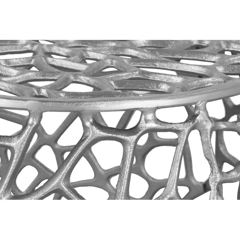 table de bout cylindriques, Argent