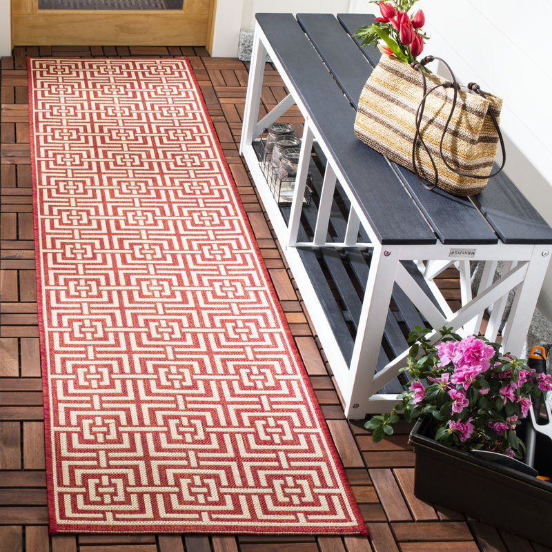 Tapis d'intérieur / extérieur Carovella, Tapis de couloir 2 pi 2 po x 10 pi