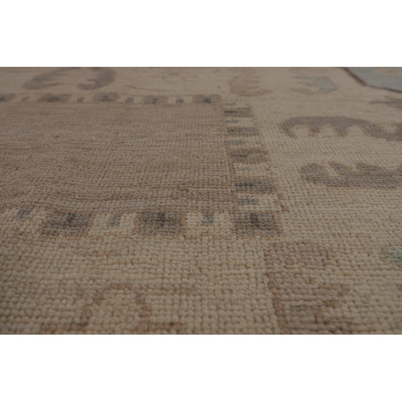 Vegetable Dye Oushak Turkish Large Rug 10