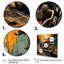 «Orange Orange Black Moto Road Rhythms III», reproduction sur toile-905204392-905204388
