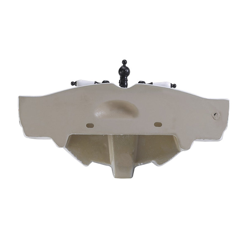 The Renovators Supply Inc. 22.88'' White Porcelain Rectangular Bathroom Sink with Overflow