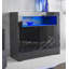 Tereza White Gloss Sideboard Cabinet, 2 Door Buffet with Lights, Adjustable Shelf, Glossy Doors-883749485
