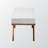 Bryce Bench with Gray Boucle Fabric and Walnut Finish, 18.09" H X 46.95" W X 17.4" D-130943751