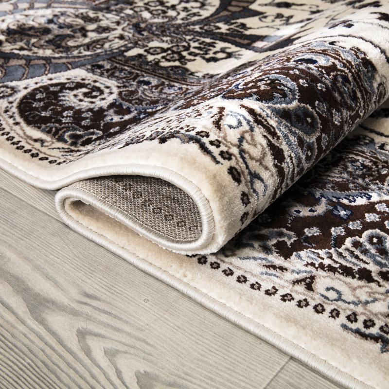 Floral Area Rug, Rectangle 160 x 230cm