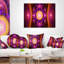 Coussin lombaire cryptically fractal design Abstract