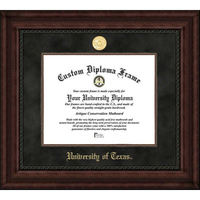 NCAA Texas Longhorns Executive Diploma Frame