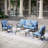 Tapasi Patio Conversation Set with Rocking Lounge Chairs  & Sofa-101548683-101548681
