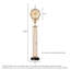 Horloge de luxe or