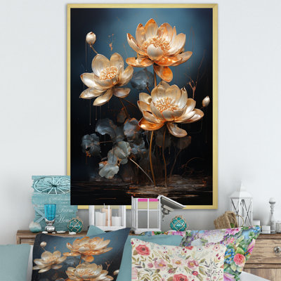«Harmony Mystique Lotus I» sur toile