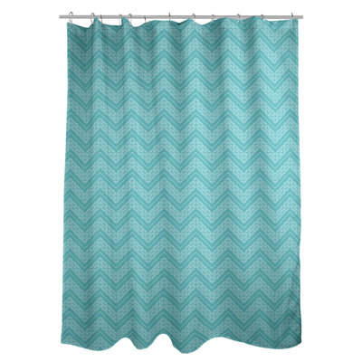 Chevron Shower Curtain