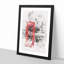 A Red Telephone Box - Framed Print-56852135-56852137