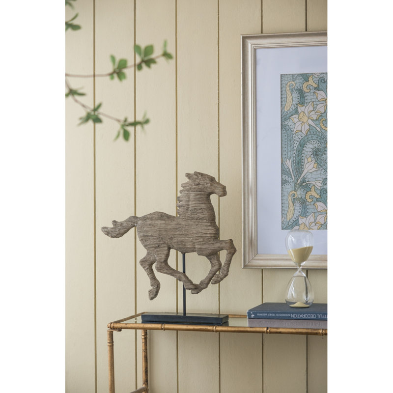 Grande sculpture décorative 19 "x 3 x 19,5" Defiance, H 19,57 po x l 19,07 po x P 3,07 po