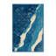 Tapis marocain doux et moelleux bleu d'inspiration mondiale Maspeth - reliure bleu bébé-1128915009