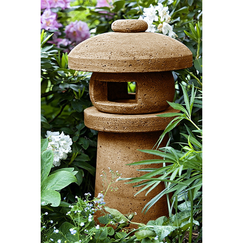 Sapporo Lantern Statue, Travertine