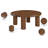 Curet Coffee Table-1103192536