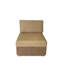 Chaise de patio moderne avec coussins YIana