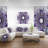 " Purple Fractal Pattern With Circles "-20866325-35109186