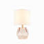 Lampe de table géométrique en verre