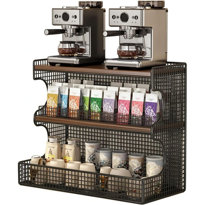 3-Tier Countertop Organizer Storage Rack Kitchen Spice Rack