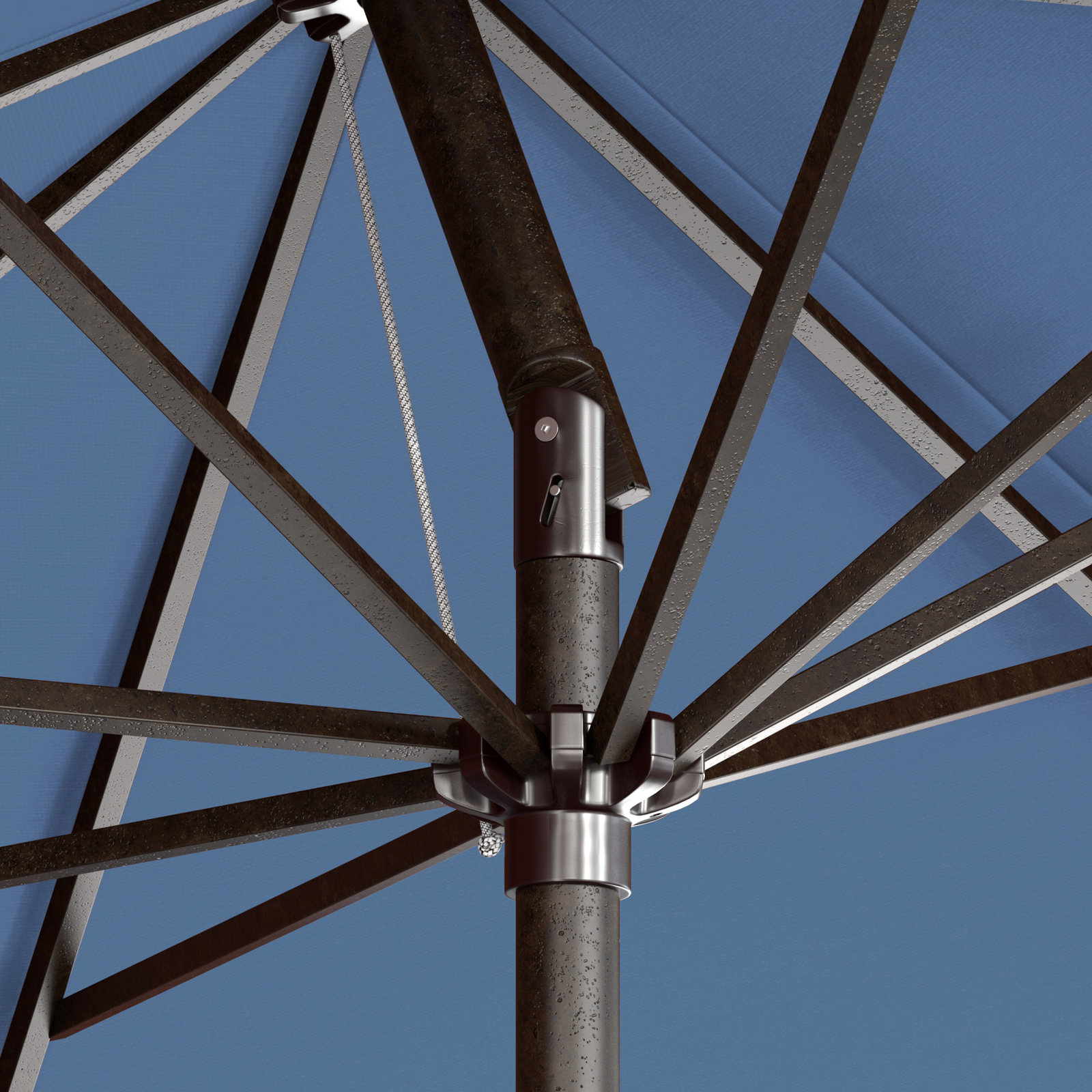 Stevie 9' Umbrella, Frost Blue Performance
