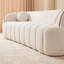 Canapé 98,4 po moderne compressé, canapé 3 places en velours côtelé Cloud Couch, aucun assemblage requis, canapé capitonné avec 2 coussins Bubble Channel-354364124