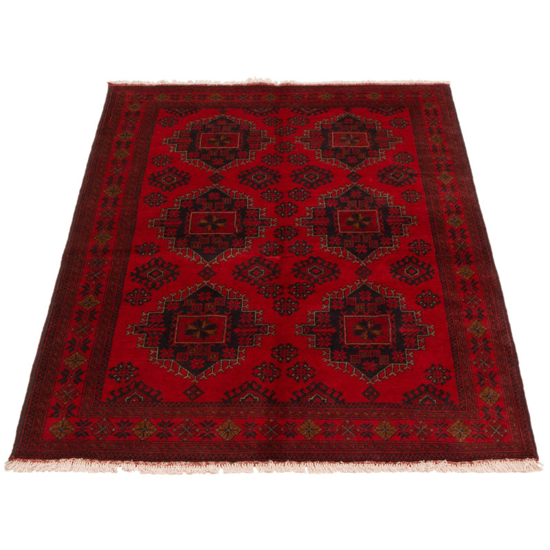 Tapis rouge Finest Khal Mohammadi 4 pi 2 po x 6 pi 8 po