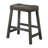 Rustic Backless Counter Stools With Faux Leather Seat(Set Of2)-1132280233