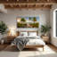 "Tropical Passage" par Lawrence Leyderman - Art mural acrylique 35 "x 70"-556077366